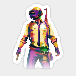 PUBG ILLUSTRATION Sticker